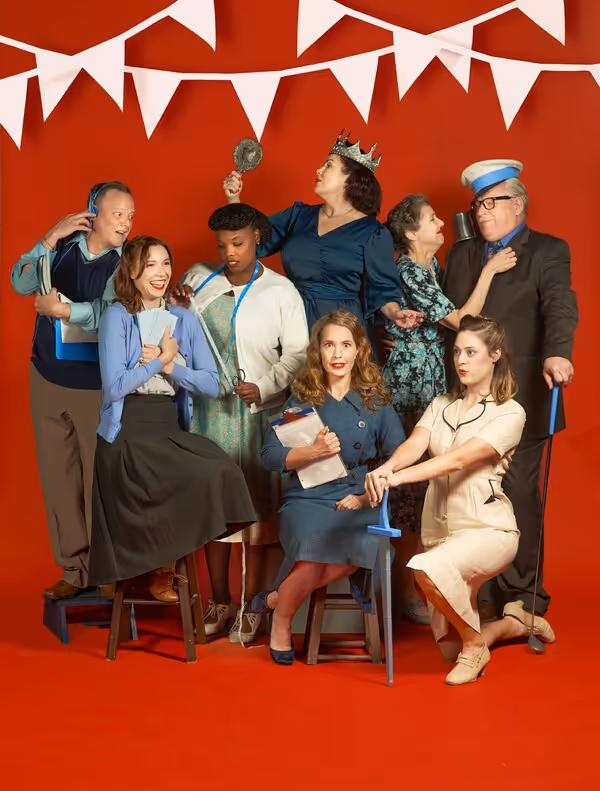 Standing: Mark Shum, Sky Williams, Emily Scott Banks, Laurel Lynn Collins, Bradley Ca Photo