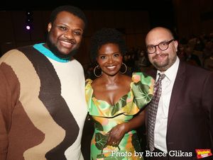 Jaquel Spivey, LaChanze and OCC President David Gordon @ BroadwayWorld Jaquel Spivey, LaChanze and OCC President David Gordon Photo
