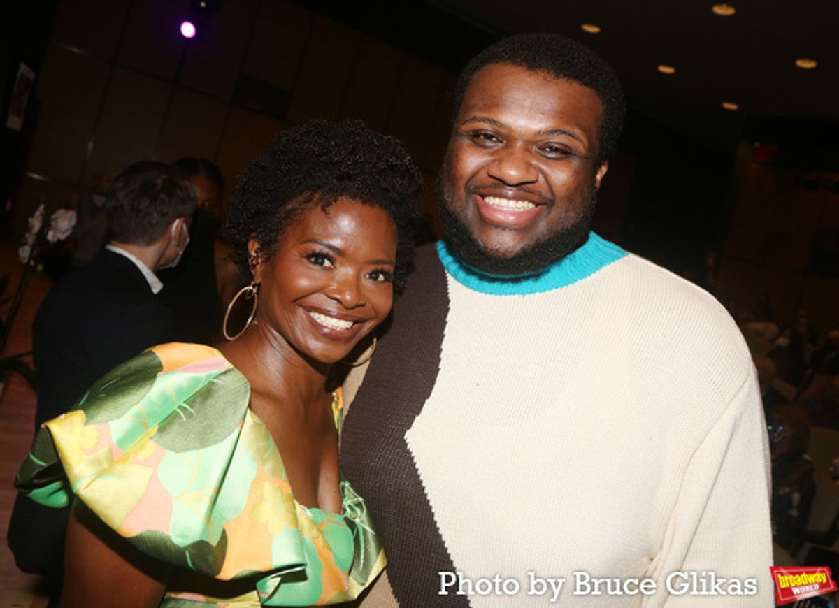 LaChanze and Jaquel Spivey at 