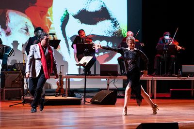 Leonardo Suarez Paz''s PIAZZOLLA 100 rocked NYU Skirball with El Nuevo Tango (Leonard Photo
