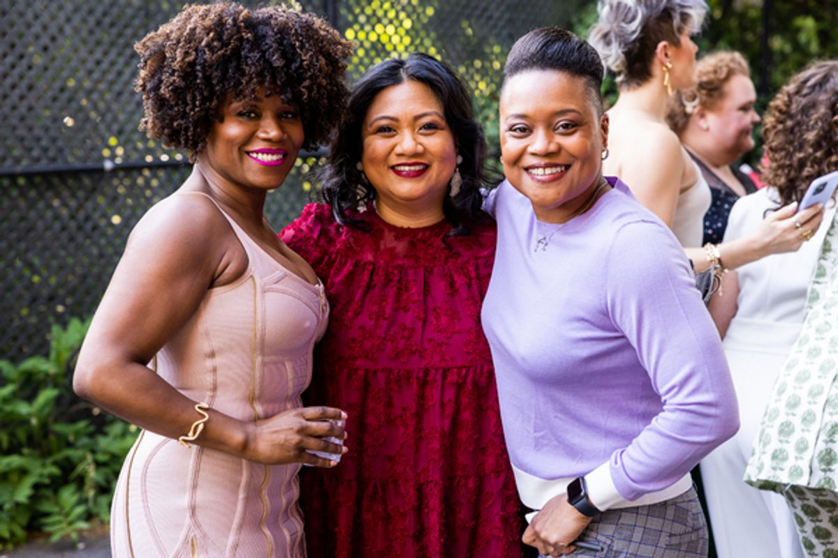 Gisela Adisa, Lulu Picart, and Tiffani Barbour at 