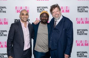 Director Saheem Ali, Playwright James Ijames, and Artistic Director of The Public Theater Oskar Eustis @ BroadwayWorld Director Saheem Ali, Playwright James Ijames, and Artistic Director of The Public The Photo