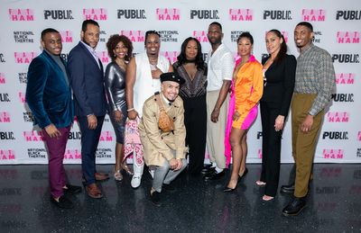 The cast of The Public and National Black Theatre’s Fat Ham Photo