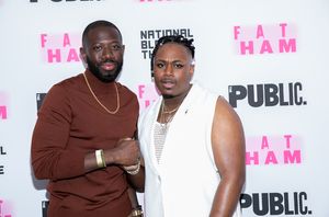 Sheaun McKinney and Marcel Spears @ BroadwayWorld Sheaun McKinney and Marcel Spears Photo