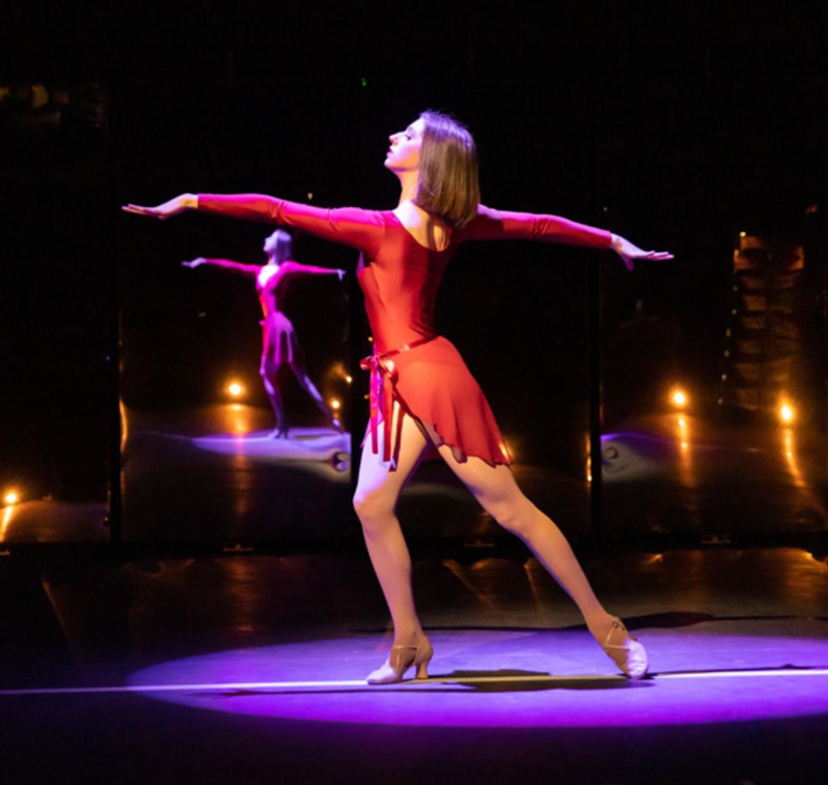 Katie Van Horn stars in “A CHORUS LINE” - Directed and Choreographed by Luis Villabon and now playing at the Laguna Playhouse in Laguna Beach.
 at 