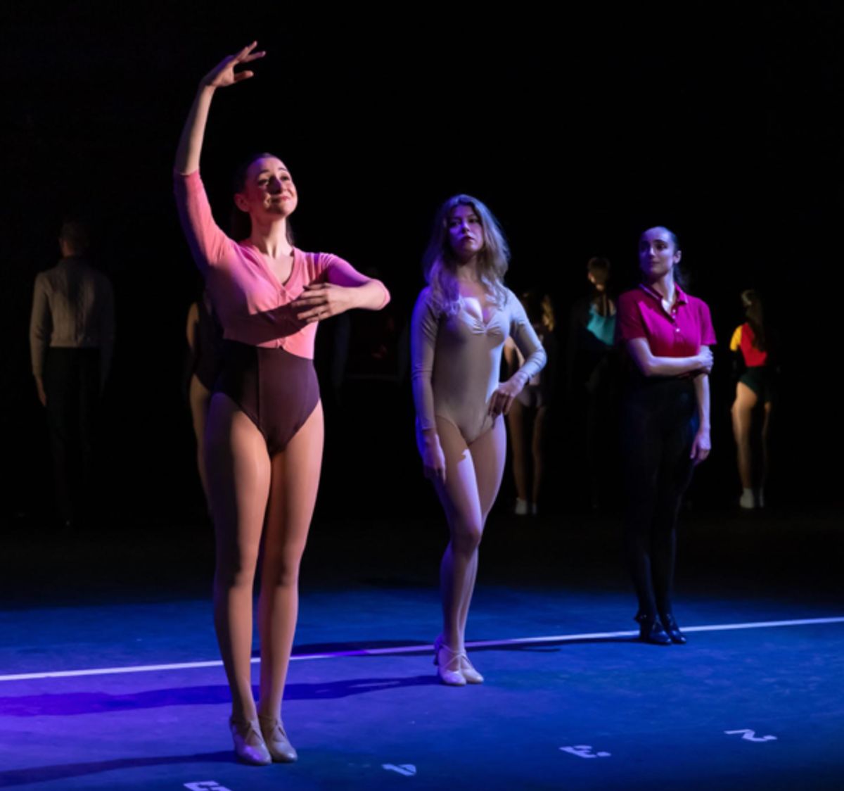 Kristen Daniels, Natalie Kastner, Ellery Smith star in “A CHORUS LINE” - Directed and Choreographed by Luis Villabon and now playing at the Laguna Playhouse in Laguna Beach.
 at 