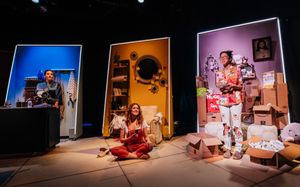 Laila Ayad, Anna Rose Hopkins, Jenny Soo
Photo by Jeff Lorch @ BroadwayWorld Laila Ayad, Anna Rose Hopkins, Jenny Soo
Photo by Jeff Lorch Photo