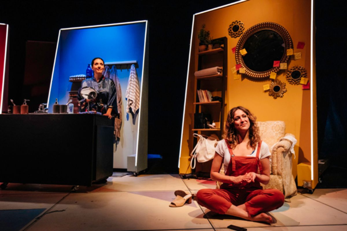 Laila Ayad and Anna Rose Hopkins
Photo by Jeff Lorch at 