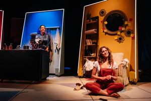 Laila Ayad and Anna Rose Hopkins
Photo by Jeff Lorch @ BroadwayWorld Laila Ayad and Anna Rose Hopkins
Photo by Jeff Lorch Photo