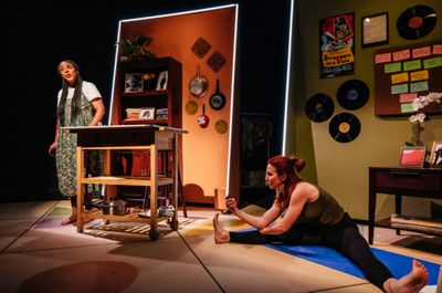 Courtney Sauls and Sarah Utterback
Photo by Jeff Lorch Photo