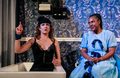 Anna Rose Hopkins and Courtney Sauls
Photo by Jeff Lorch Photo