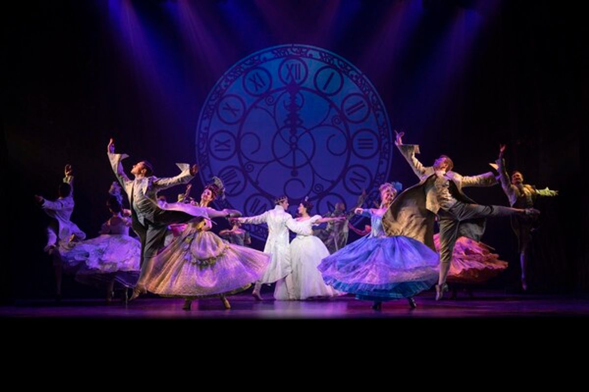 Ainsley Melham, Shubshri Kandiah and ensemble 
Photo by Jeff Busby at 