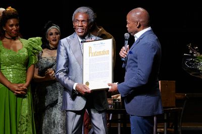 Andre De Shields, Mayor Eric Adams Photo