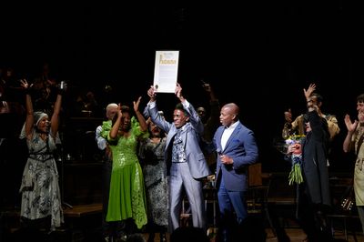 Andre De Shields, Mayor Eric Adams Photo