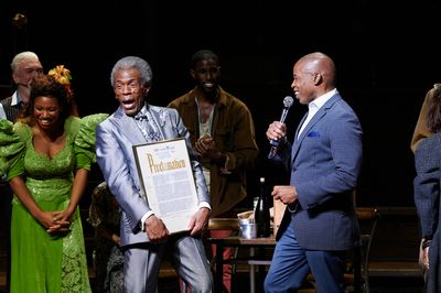 Andre De Shields, Mayor Eric Adams Photo