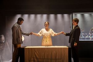 Victor Alli, Amy Adams, Tom Glynn-Carney Photo