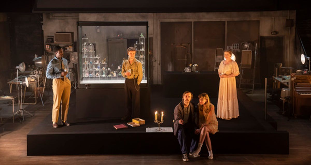 Victor Alli, Tom Glynn-Carney, Paul Hilton, Lizzie Annis, Amy Adams at 