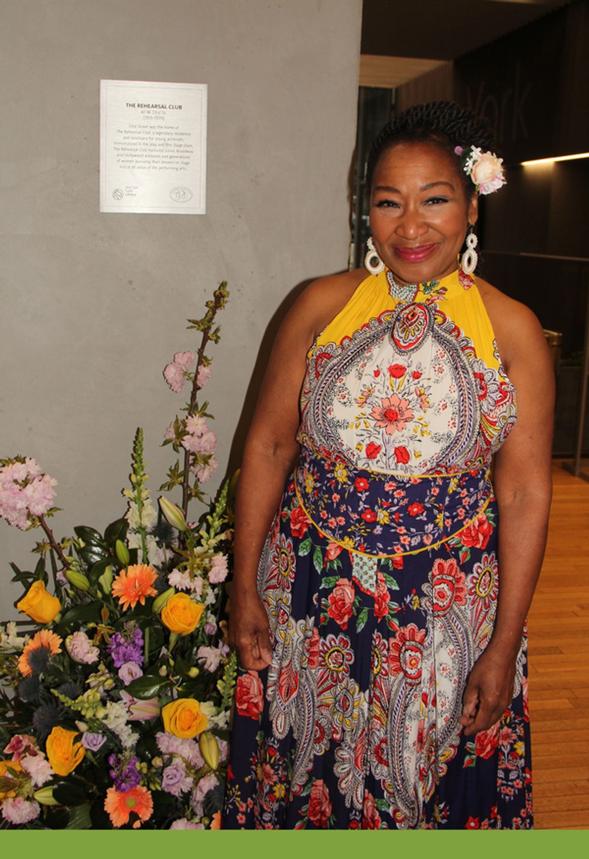 TRC Alum and Broadway veteran Andrea Frierson at 