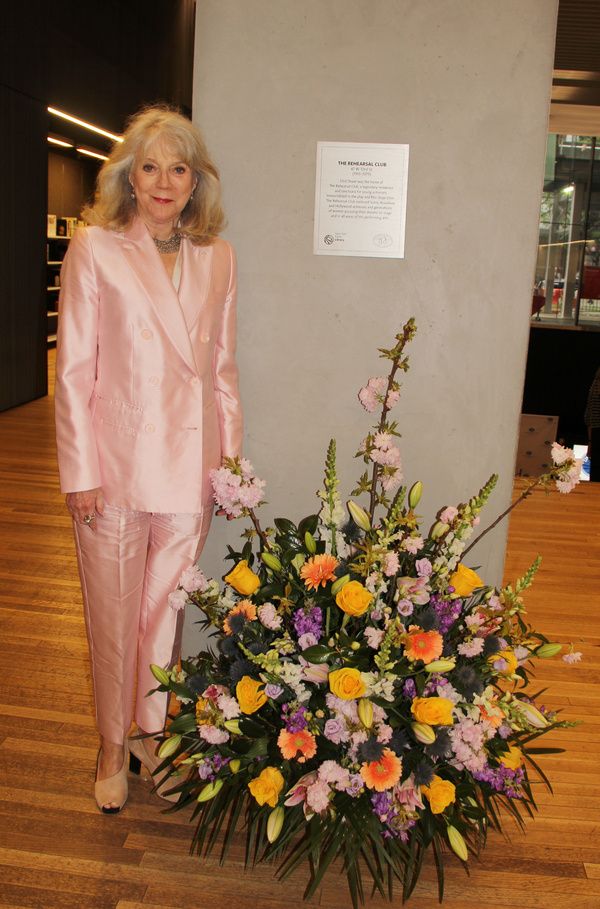 Tony and Emmy Award-Winning actress Blythe Danner dedicated a plaque commemorating wh Photo