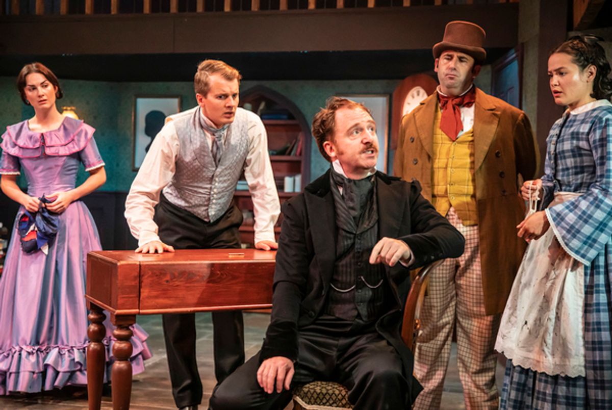 The Company of BLEAK EXPECTATIONS at Photos: First Look at the World Premiere of BLEAK EXPECTATIONS at the Watermill