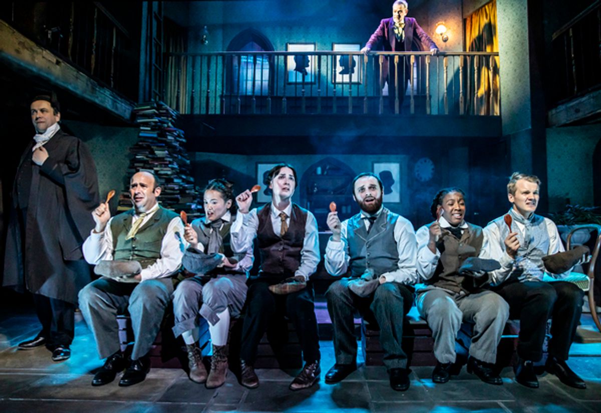 The Company of BLEAK EXPECTATIONS at Photos: First Look at the World Premiere of BLEAK EXPECTATIONS at the Watermill