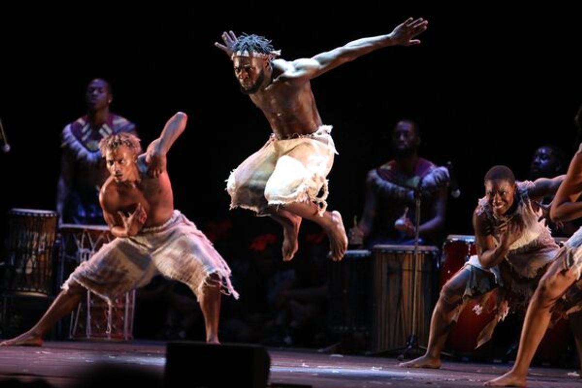 The cast of Drumfolk at Photos: First Look at DRUMFOLK at Arena Stage