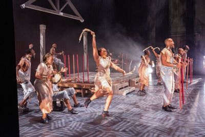 The cast of Drumfolk Photo