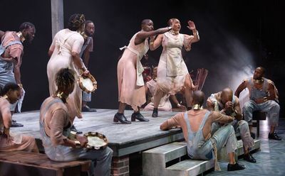 The cast of Drumfolk Photo