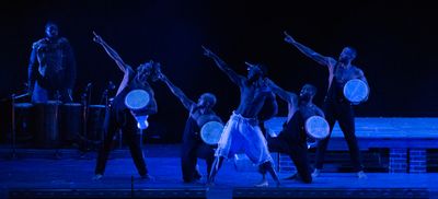 The cast of Drumfolk Photo