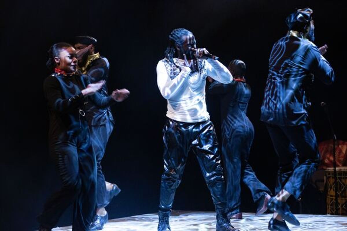 The cast of Drumfolk at Photos: First Look at DRUMFOLK at Arena Stage