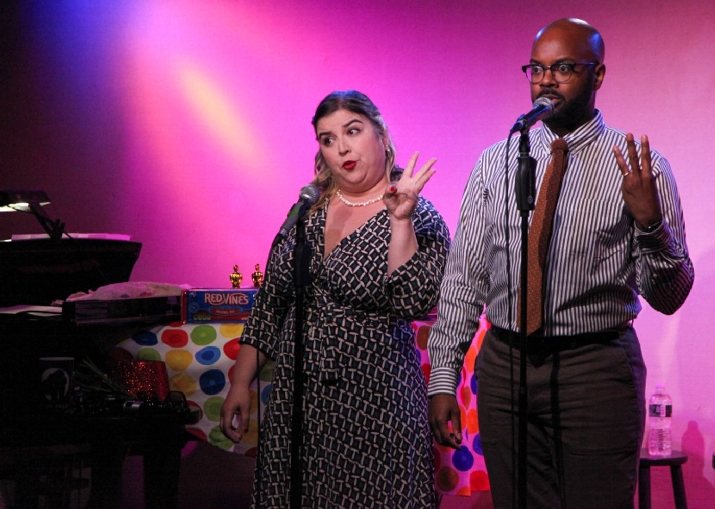 Review: Lena Moy-Borgen and Cheo Bourne's OFFICE PARTY at Don't Tell Mama Is Delicious Delectable Fun  Image