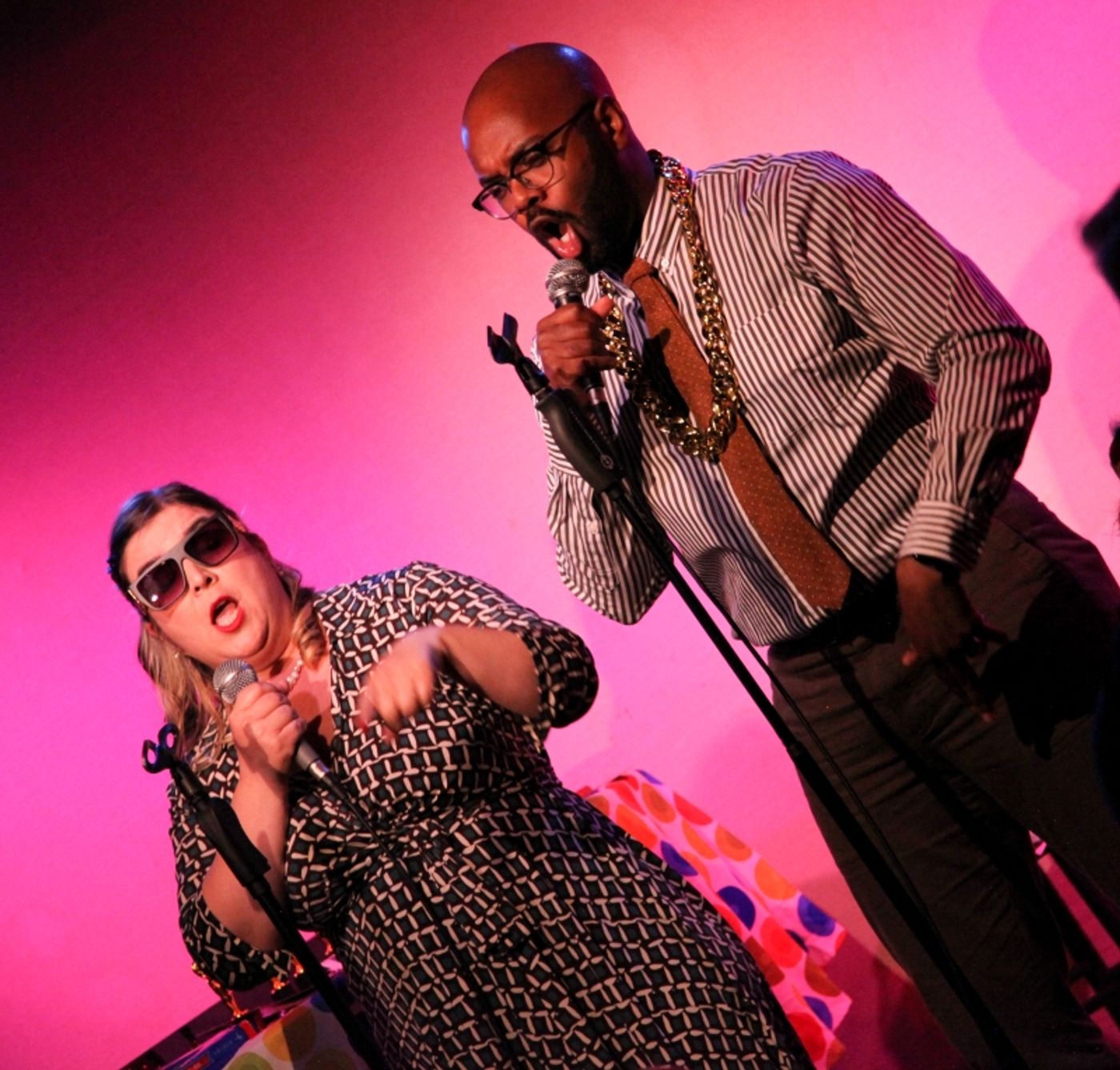 Review: Lena Moy-Borgen and Cheo Bourne's OFFICE PARTY at Don't Tell Mama Is Delicious Delectable Fun Review: Lena Moy-Borgen and Cheo Bourne's OFFICE PARTY at Don't Tell Mama Is Delicious Delectable Fun Image