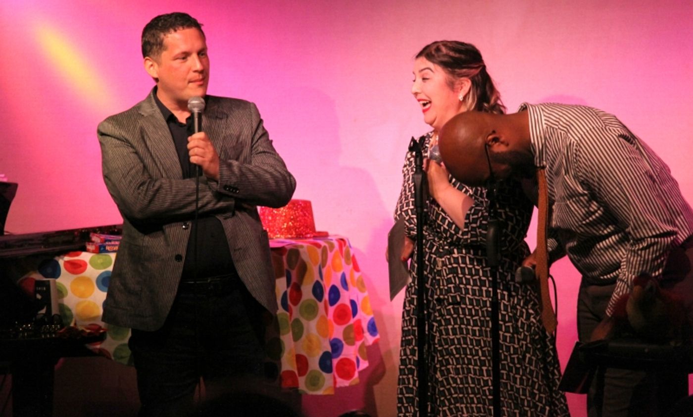 Review: Lena Moy-Borgen and Cheo Bourne's OFFICE PARTY at Don't Tell Mama Is Delicious Delectable Fun Review: Lena Moy-Borgen and Cheo Bourne's OFFICE PARTY at Don't Tell Mama Is Delicious Delectable Fun Image