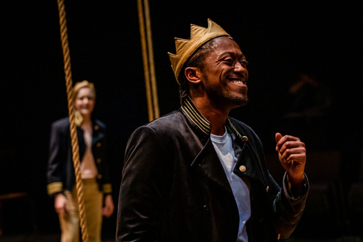 Vanessa Sterling and Garrick Vaughan  at 