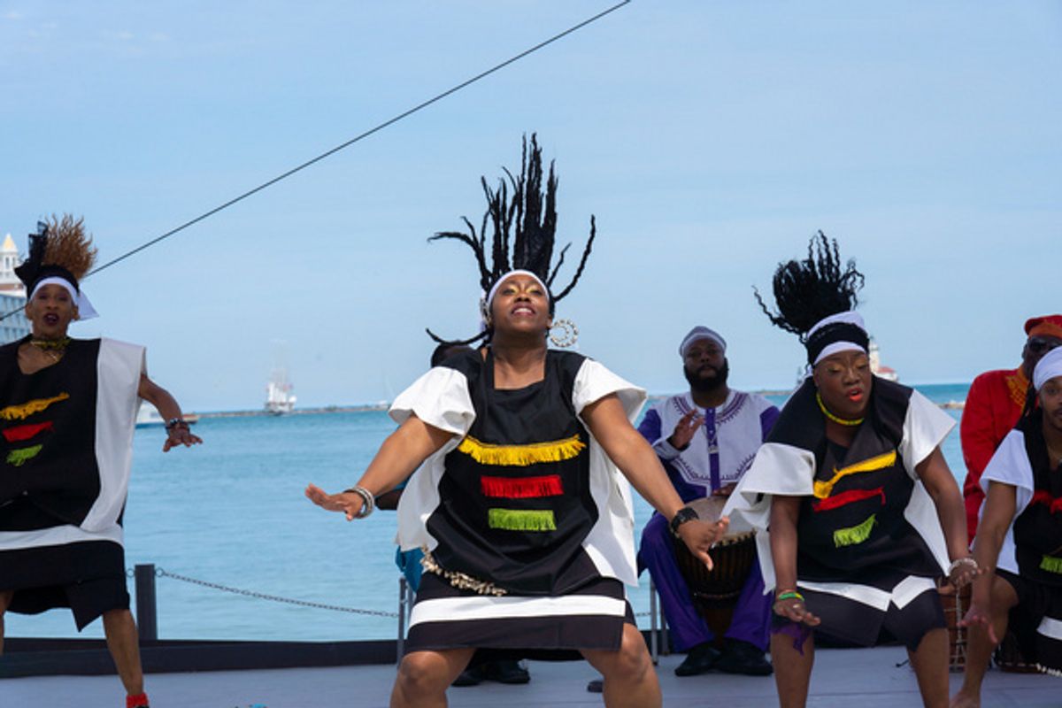 Najwa Dance Corps at Photos: SEE CHICAGO DANCE Kicks Off Chicago Dance Month At Navy Pier