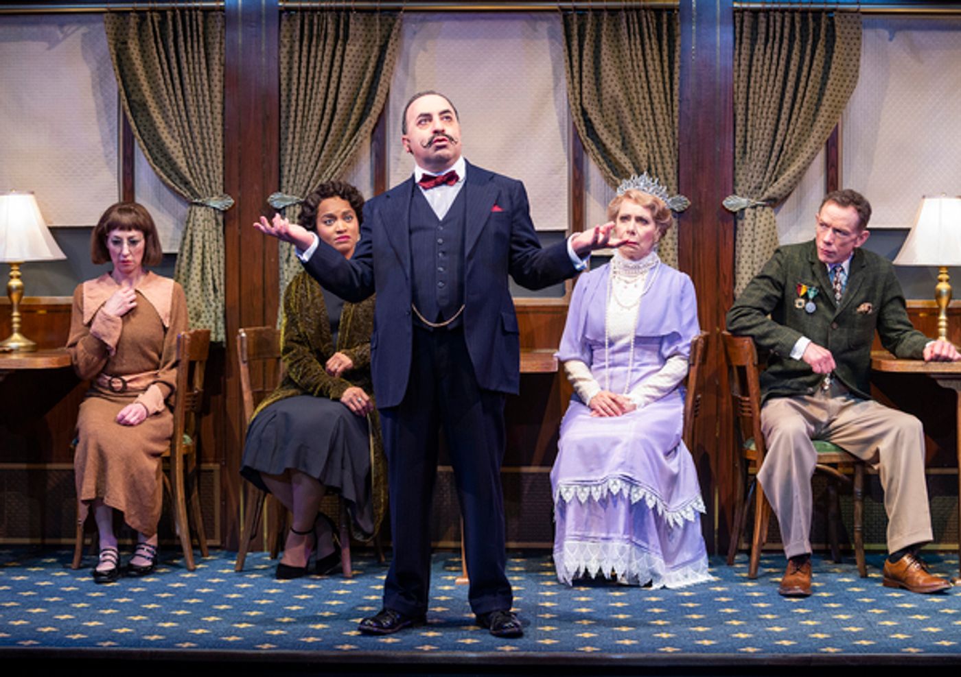 Photos: First Look at MURDER ON THE ORIENT EXPRESS at Milwaukee Repertory Theater  Image