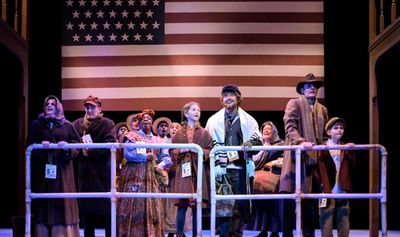 Immigrants seek a better life in America in "Ragtime," presented by TheatreWorks Sili Photo