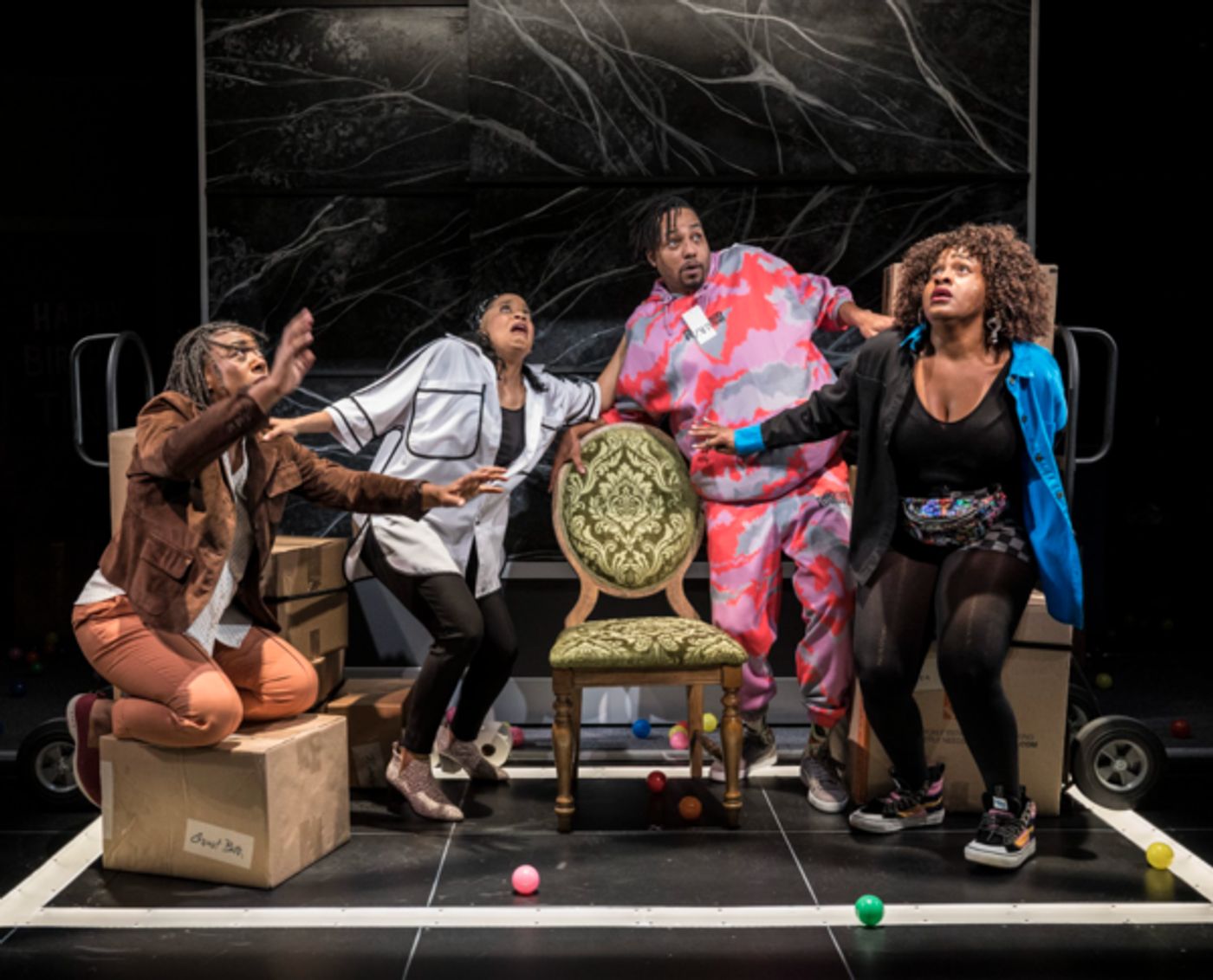 Photos: First Look at Everyman Theatre's Premiere Production of CRYING ON TELEVISION Photos: First Look at Everyman Theatre's Premiere Production of CRYING ON TELEVISION Image