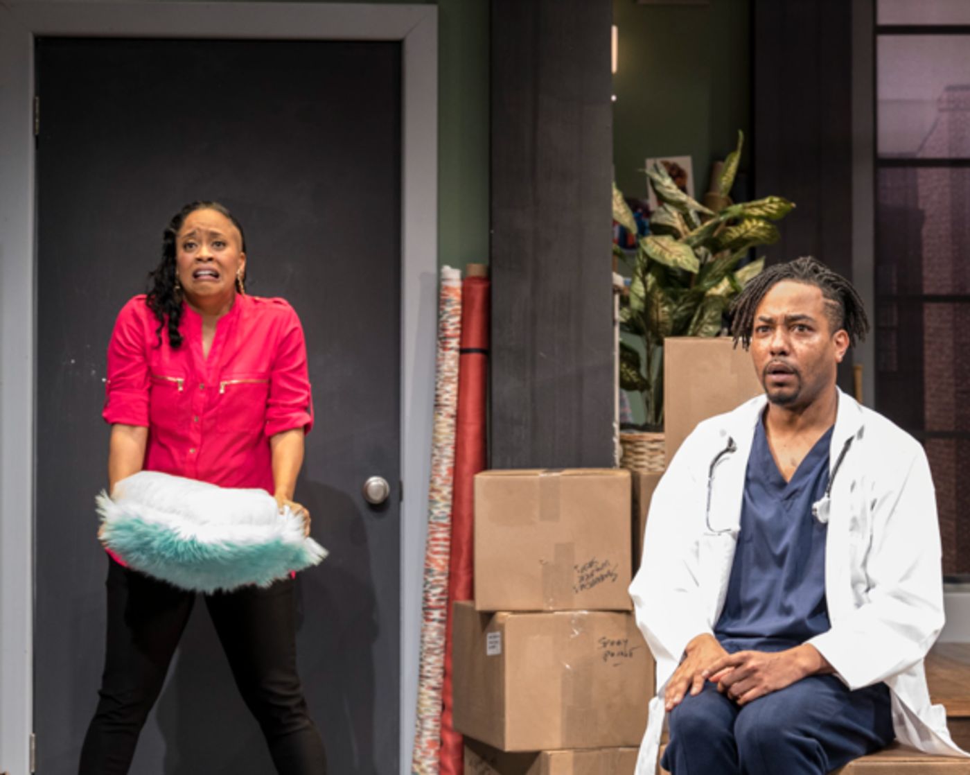 Photos: First Look at Everyman Theatre's Premiere Production of CRYING ON TELEVISION Photos: First Look at Everyman Theatre's Premiere Production of CRYING ON TELEVISION Image