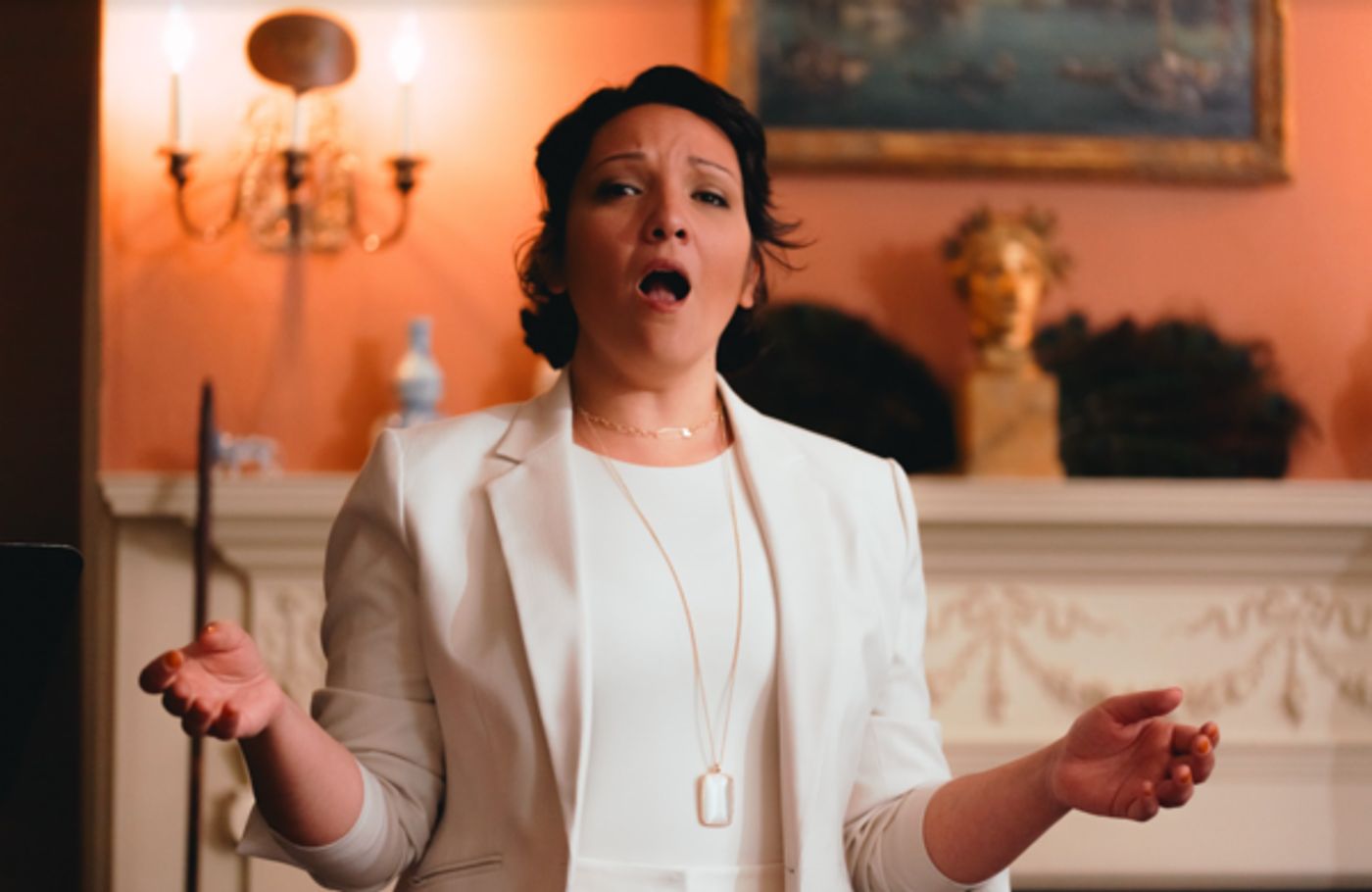 Photos: Go Inside Guerilla Opera's Premiere of I GIVE YOU MY HOME  Image