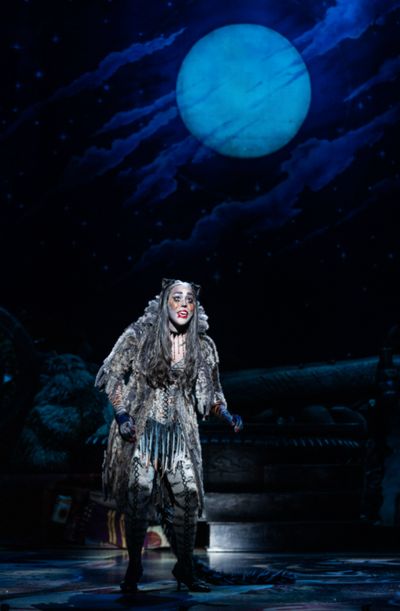 Tayler Harris as Grizabell. Photo