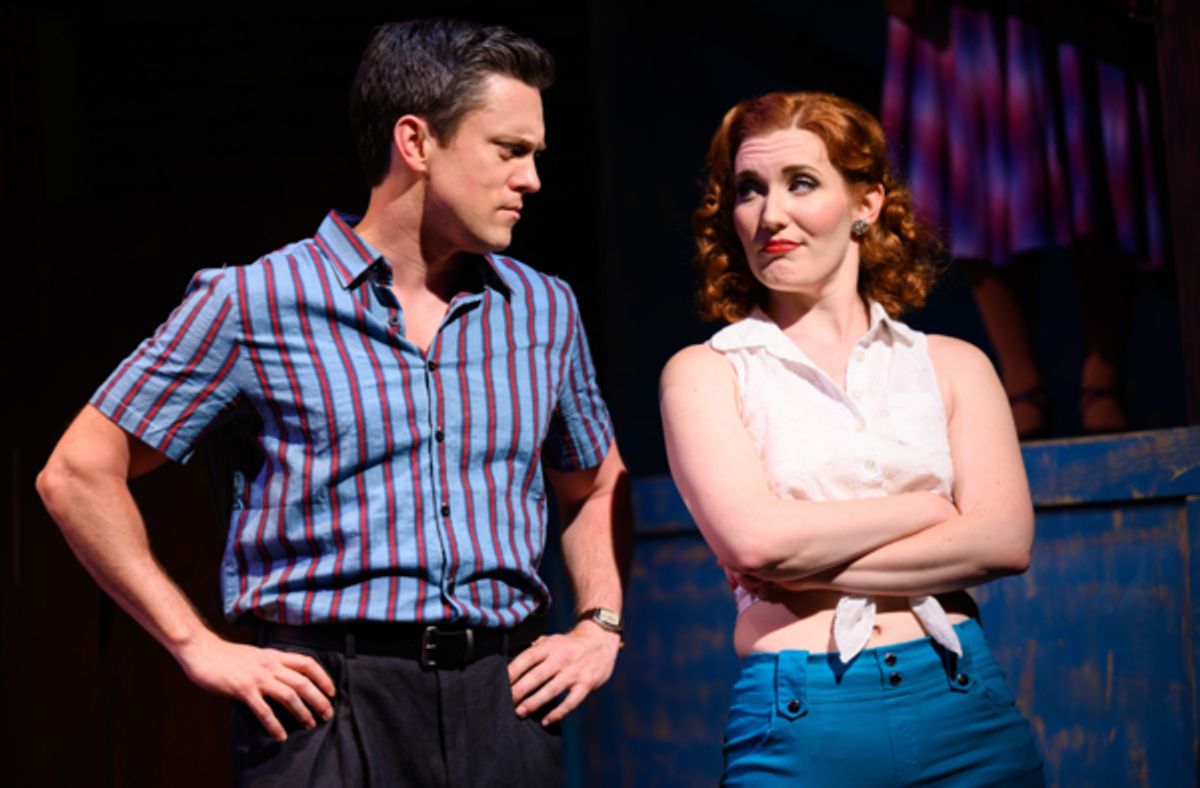 Ben Jones and Ashley Garlick at 