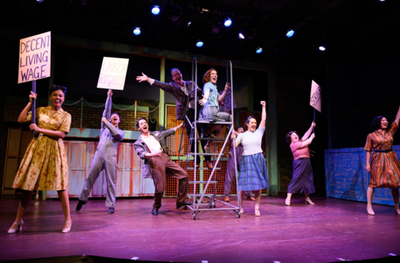 Photos: 42nd Street Moon Stages THE PAJAMA GAME  Image
