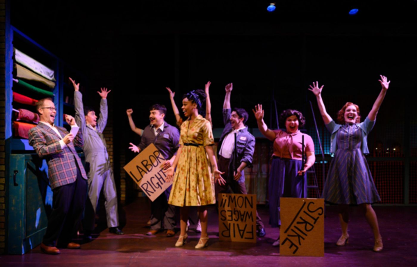 Photos: 42nd Street Moon Stages THE PAJAMA GAME  Image