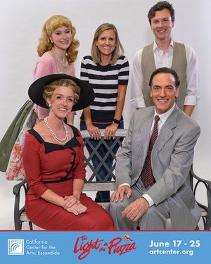 Back: Madison Claire Parks, Kari Hayter, Nigel Huckle Front: Nancy Snow Carr, John LaLonde @ BroadwayWorld Back: Madison Claire Parks, Kari Hayter, Nigel Huckle Front: Nancy Snow Carr, John L Photo