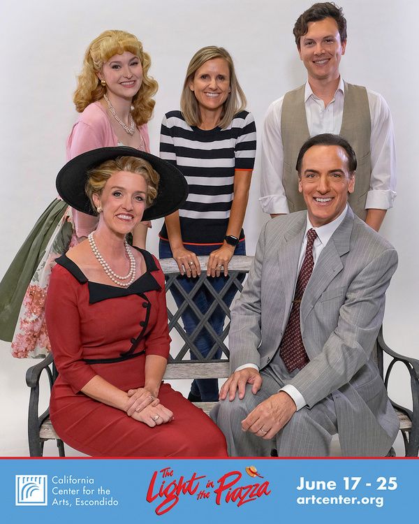 Back: Madison Claire Parks, Kari Hayter, Nigel Huckle  Front: Nancy Snow Carr, John L Photo