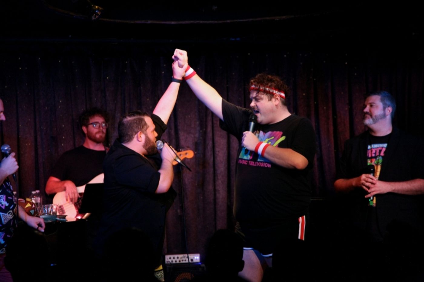 Review: Sold-Out Don't Tell Mama Crowd (Hearts) MAMA'S BOYS (HEART) THE EIGHTIES Review: Sold-Out Don't Tell Mama Crowd (Hearts) MAMA'S BOYS (HEART) THE EIGHTIES Image