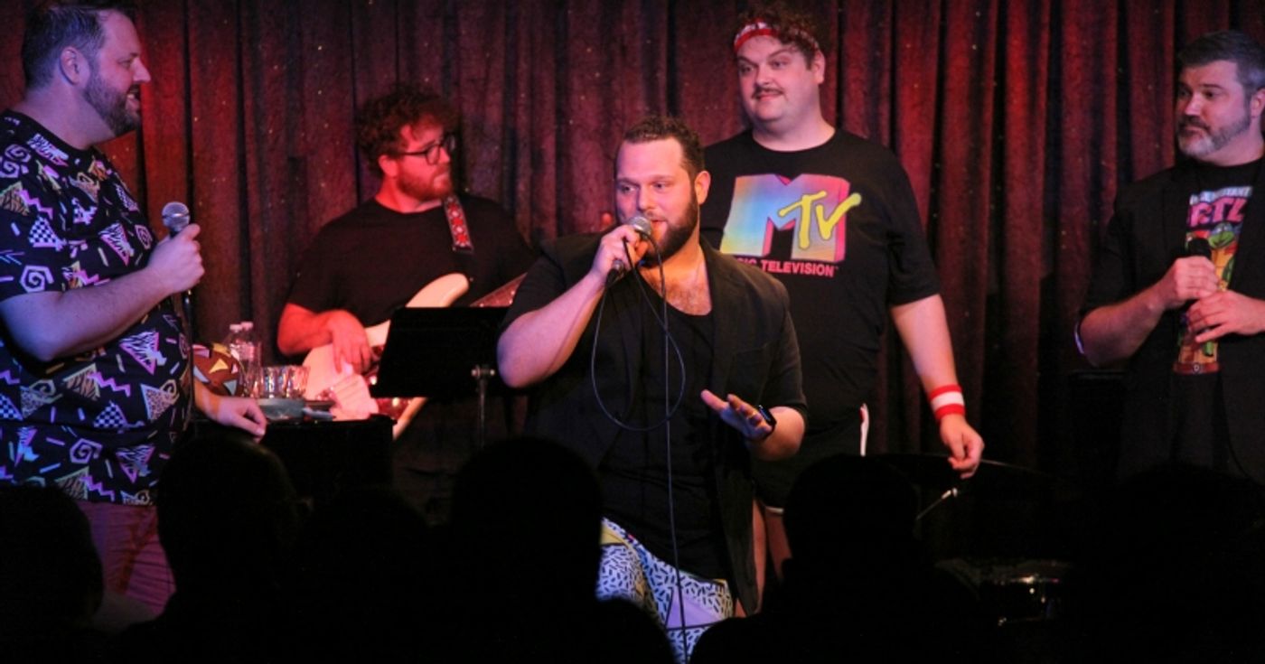 Review: Sold-Out Don't Tell Mama Crowd (Hearts) MAMA'S BOYS (HEART) THE EIGHTIES  Image