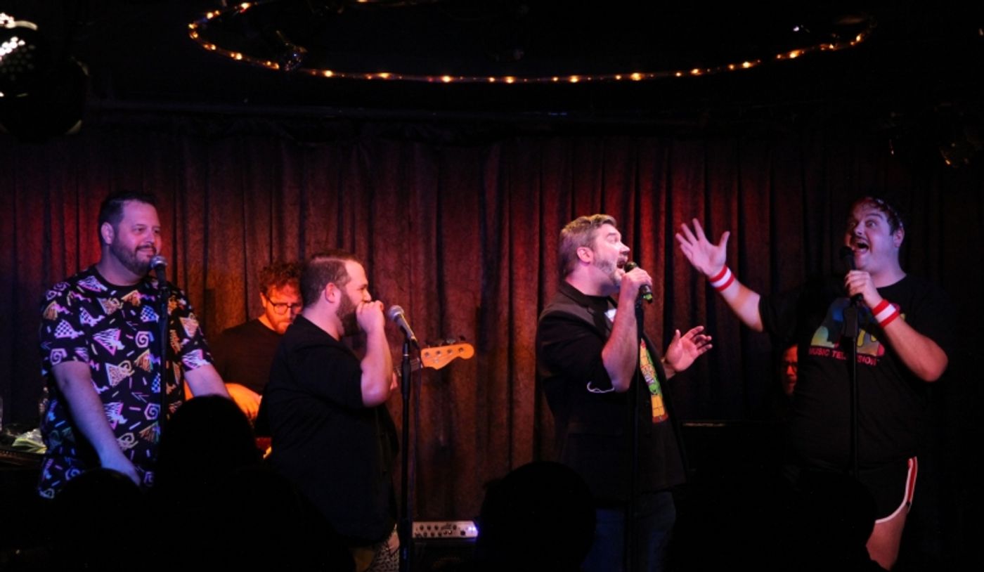 Review: Sold-Out Don't Tell Mama Crowd (Hearts) MAMA'S BOYS (HEART) THE EIGHTIES  Image