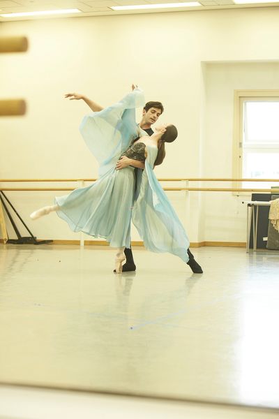 Lauren Cuthbertson and Reece Clarke  Photo